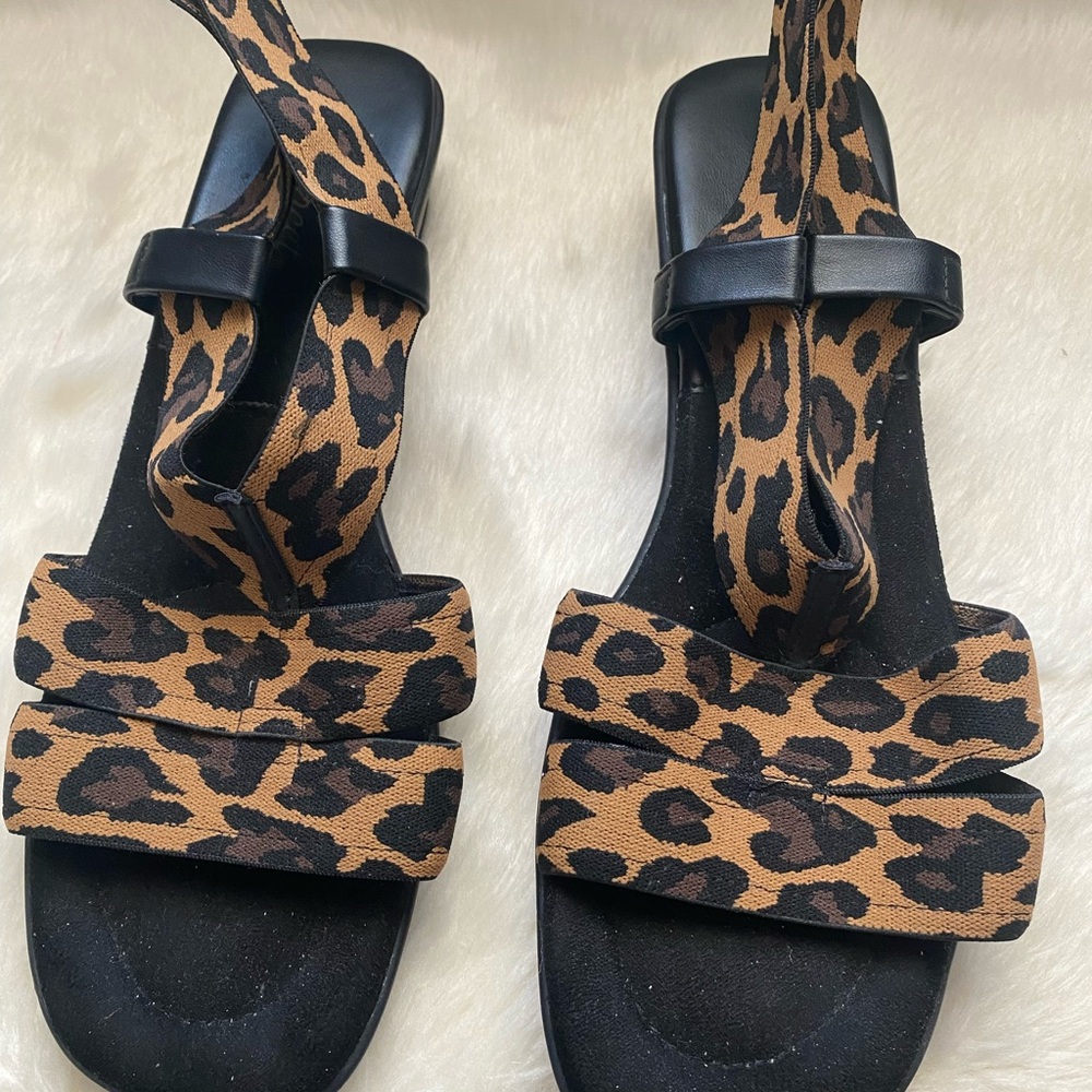 Leopard Print Women's Sandals